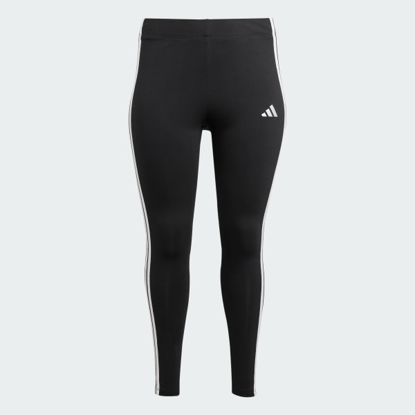 Nero Leggings Essentials 3-Stripes Cotton (Curvy)