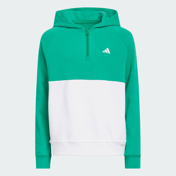 アディダス 【ゴルフ】BOYS カラーブロック 長袖 ハーフジップ