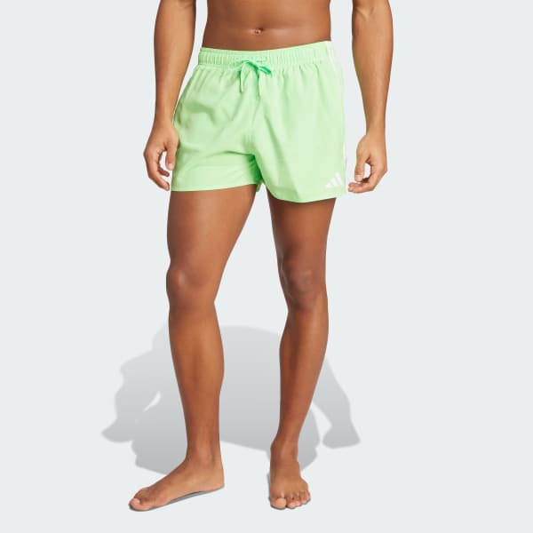 Verde Shorts Natação Três Listras 3-Inch