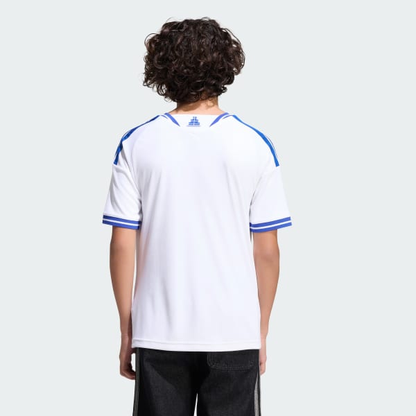 Blanc Maillot domicile Grèce 26 Enfants