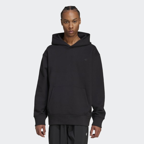 adidas ブラック フード付きパーカー OT adidas アディダス パーカー メンズ M MUSTHAVES 3STRIPES