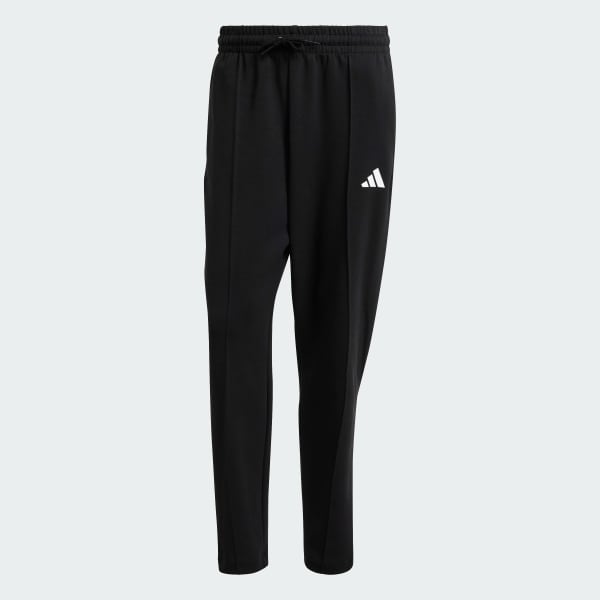 Black Future Icons Small Logo Open-Hem Pants