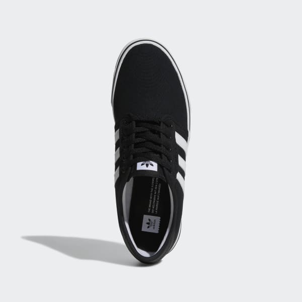 adidas seeley core black & gum shoes