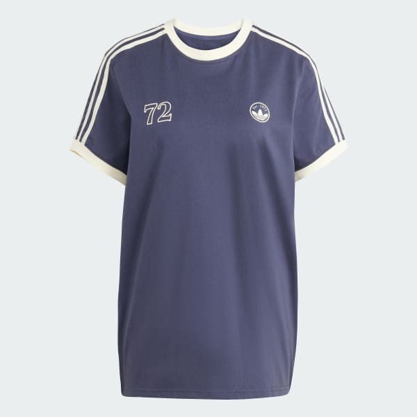 Blau 3 STRIPES TEE