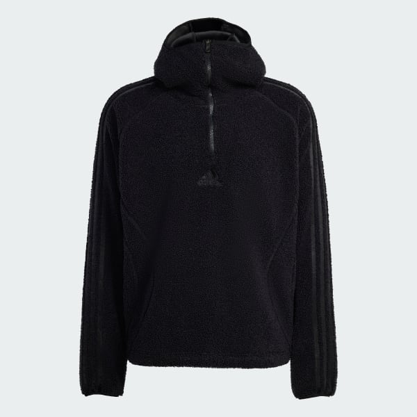 Negro SUDADERA CON GORRO BORG TEAMGEIST CIERRE CORTO