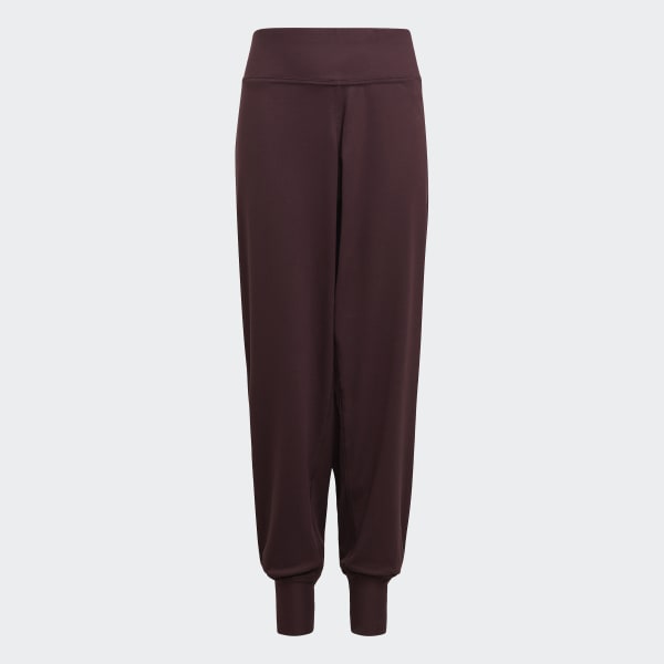 Red AEROREADY Yoga Joggers