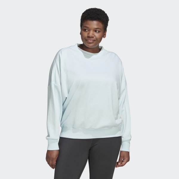 Grey Studio Lounge Loose Sweatshirt (Plus Size) P1508