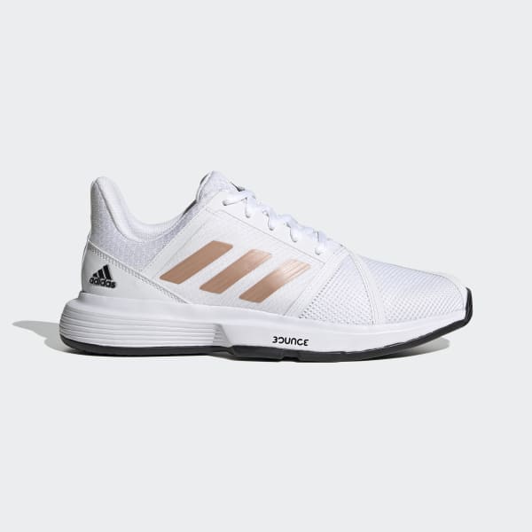 adidas CourtJam Bounce Shoes - White 