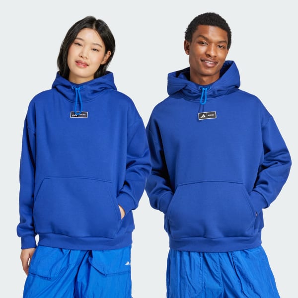 Felpa con cappuccio adidas x MOON BOOT Blu adidas adidas Italia
