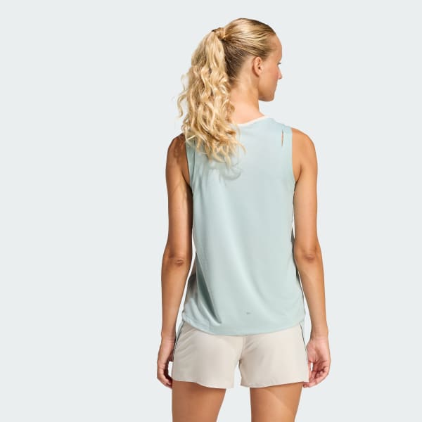 ベージュ adi365 ブリーズ ランニング タンクトップ