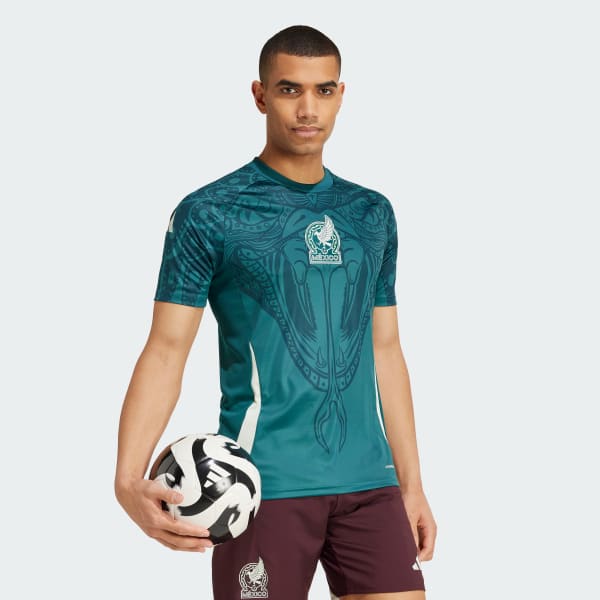adidas Mexico Pre-Match Jersey - Green | Free Shipping with adiClub