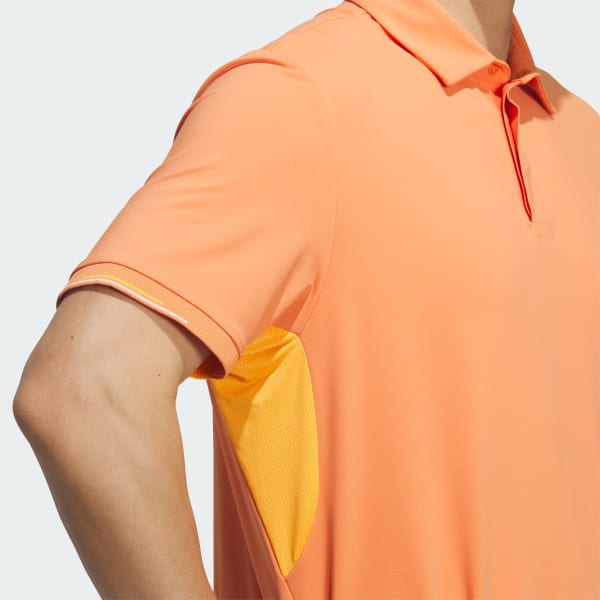 สีส้ม เสื้อโปโลแขนสั้น FLAGSHIP