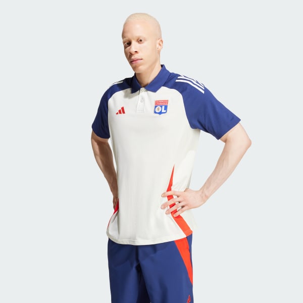 Λευκό Olympique Lyonnais Tiro 24 Polo Shirt