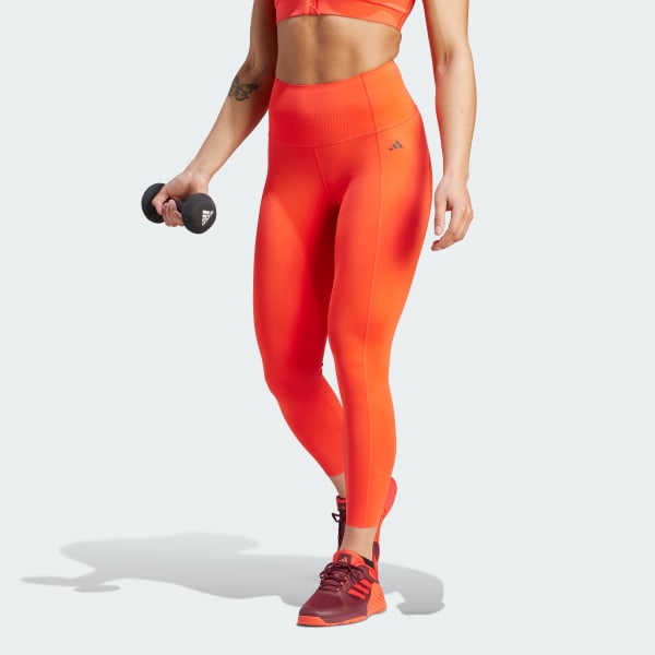 adidas Centre Stage Leggings - Red | adidas Singapore