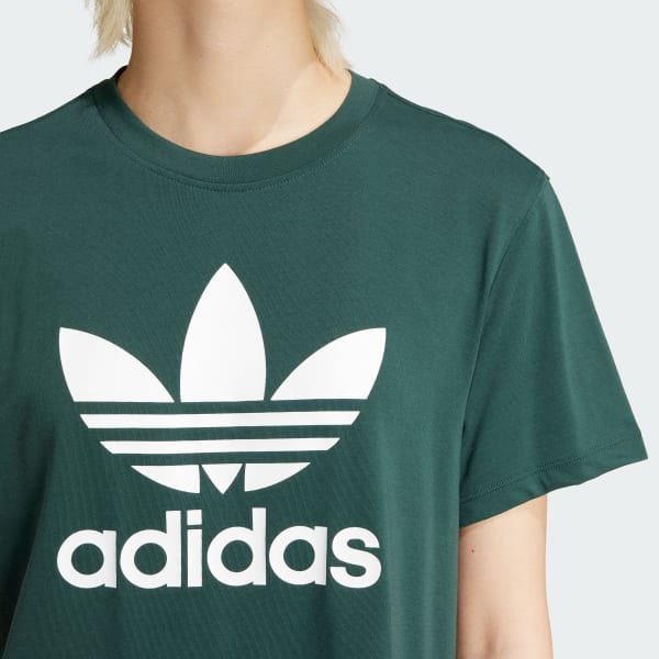 Adidas womens trefoil tee discount