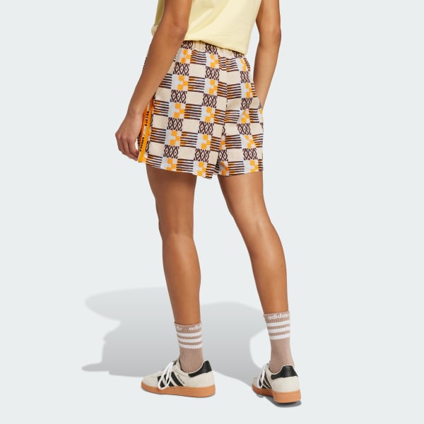 Multicolor Shorts Alargados 80s
