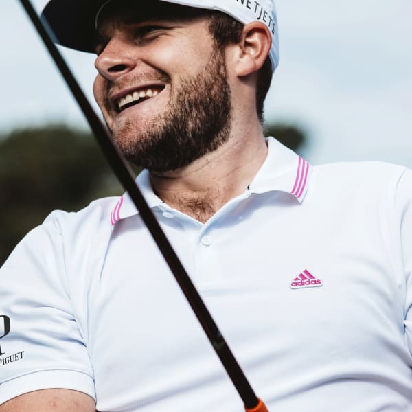 White Go-To Primegreen Pique Polo Shirt IZX08