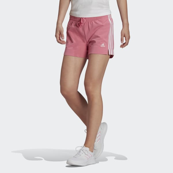 Pink Essentials Slim 3-Stripes Shorts 28857