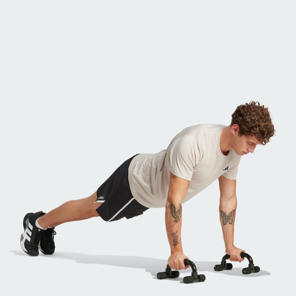 Μπεζ Train Essentials Training Tee