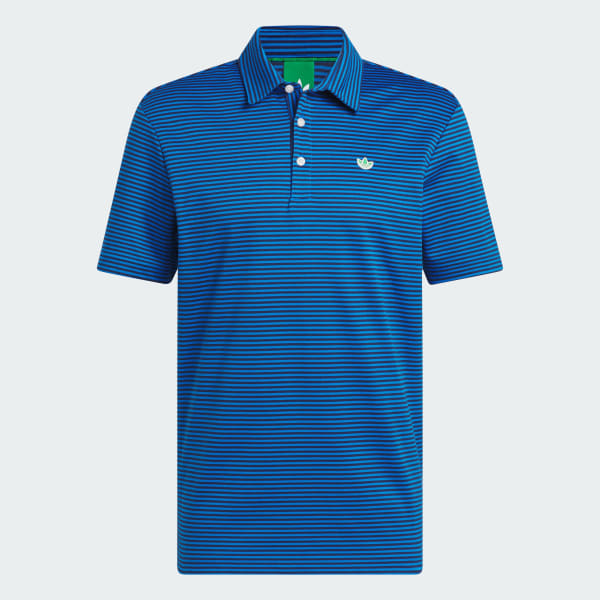 Bleu Polo piqué rayé Originals