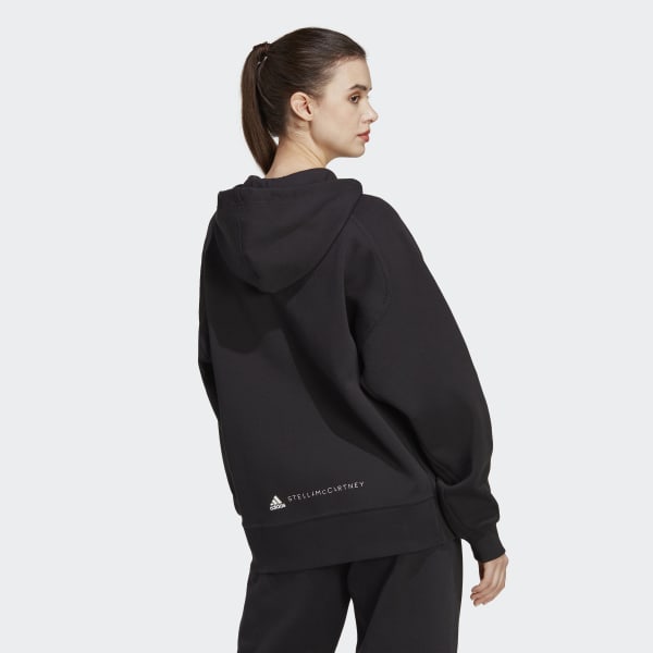 adidas by Stella McCartney フルジップ パーカー - ブラック