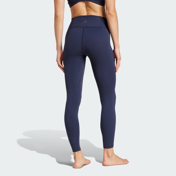 Girls blue adidas leggings best sale