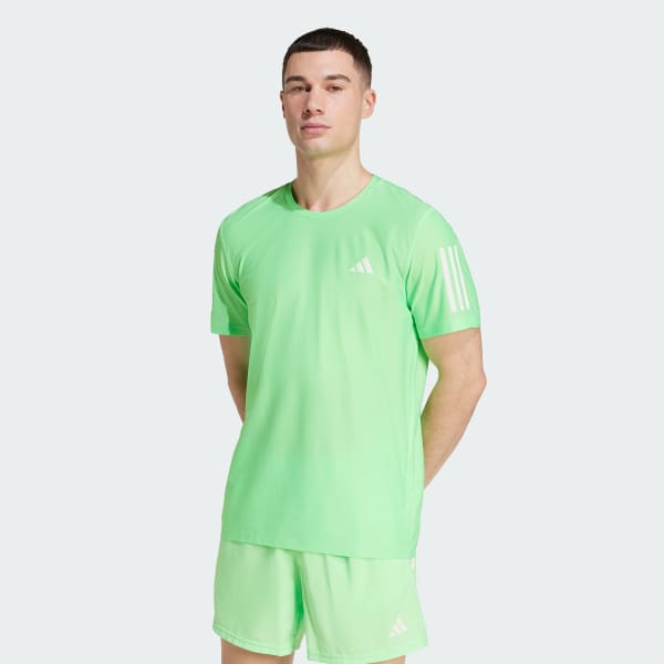 Green Own the Run Tee