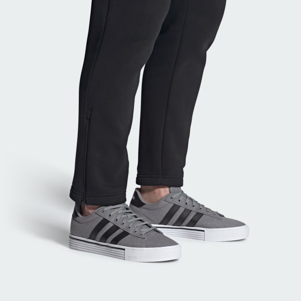 Adidas daily shoes men's grey discount