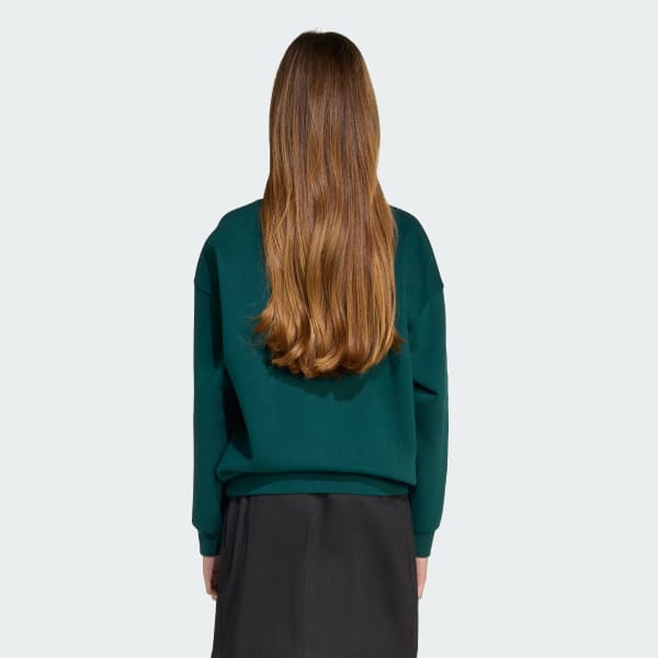 Green Boyfriend Crew Sweatshirt