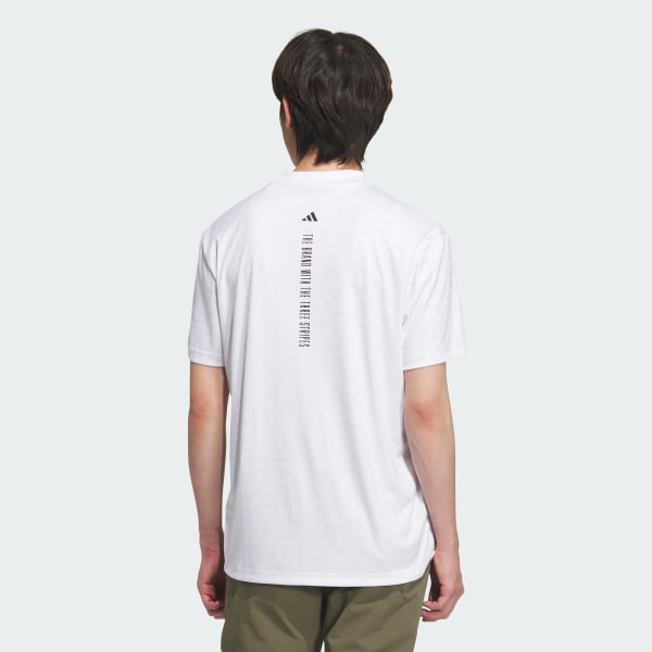アディダス 【ゴルフ】BOSロゴ柄デボス モックネック 半袖シャツ