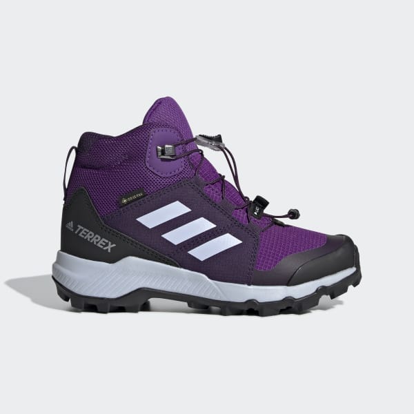 adidas Terrex Mid GORE-TEX Hiking Shoes - Purple | adidas US