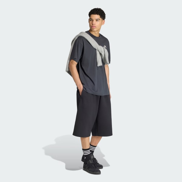 Grey Japanese Forg Graphic T-shirt