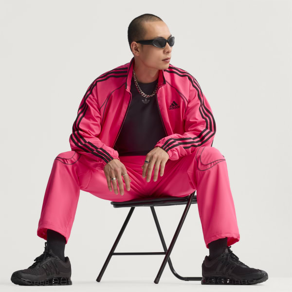 Rosa Teamgeist Adicolor Originals jacke