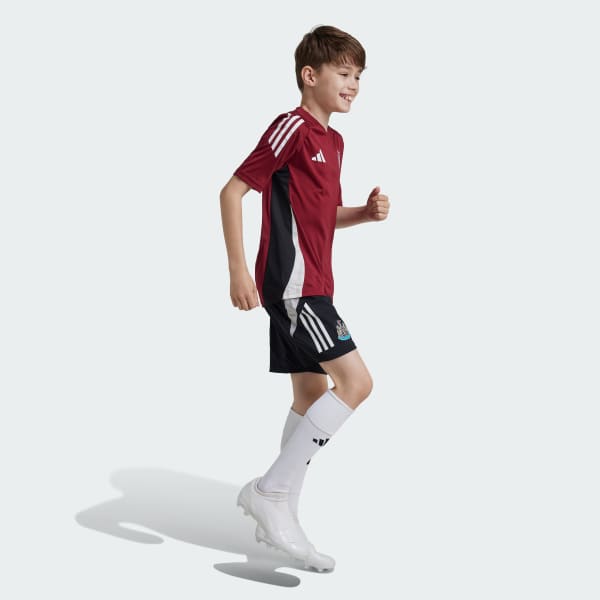 Negro Pantalón corto entrenamiento Newcastle United FC Tiro 24 (Adolescentes)