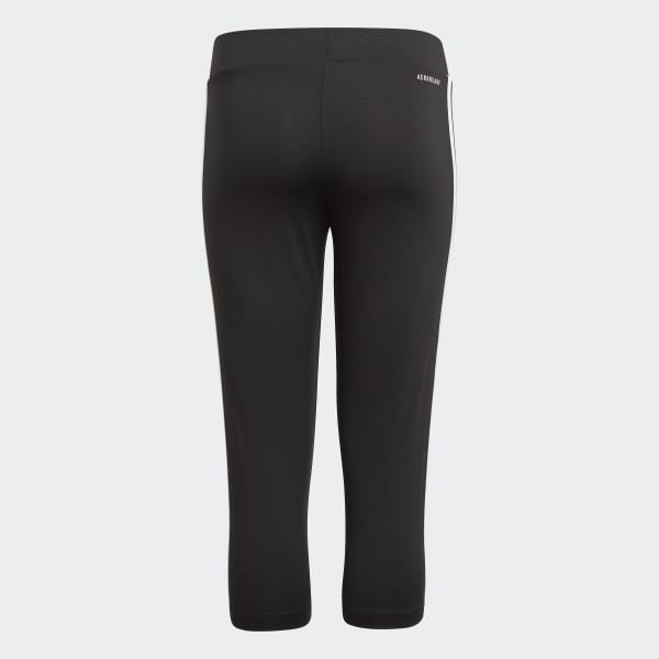 adidas Designed To Move 3 Stripes 3 4 Tights Black adidas Thailand