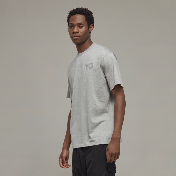 Grey Y-3 Classic Chest Logo Tee HBO64