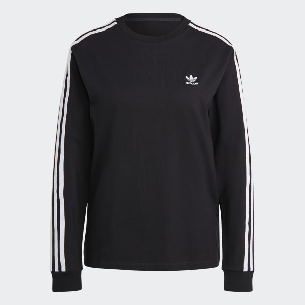 Svart Adicolor Classics Long Sleeve Tee