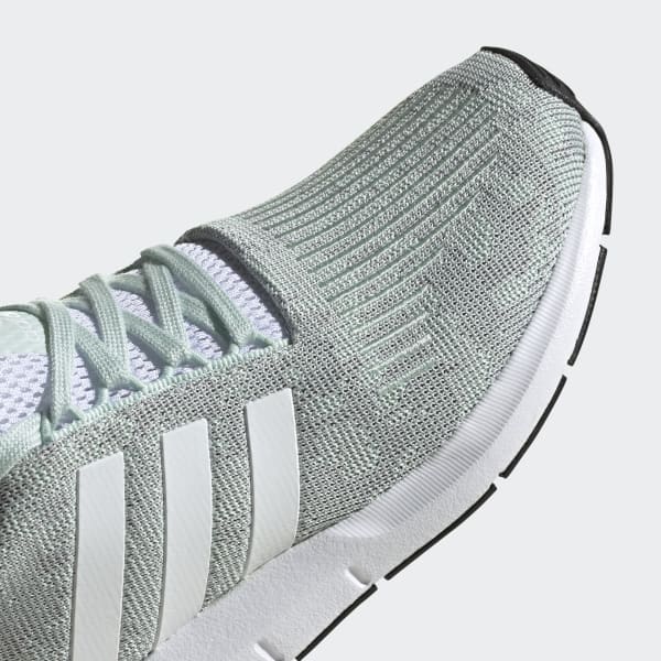 adidas swift run gray and white