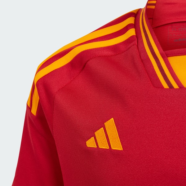 adidas AS Roma 23/24 Home Jersey - Red, Men's Soccer