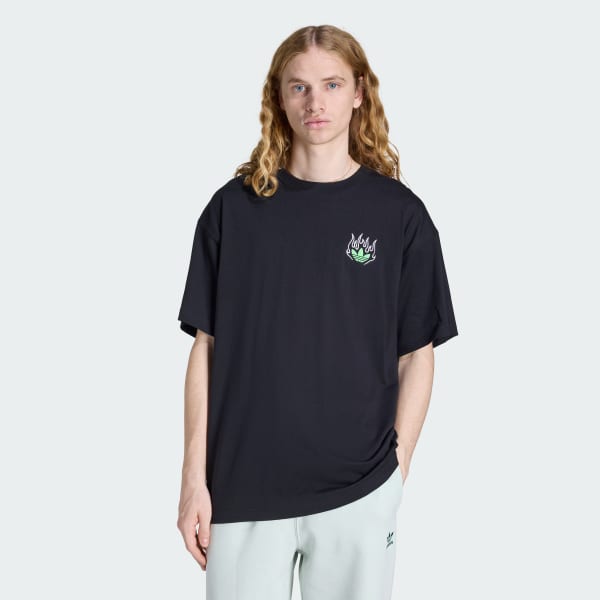 Black STREETDRAWING T-SHIRT