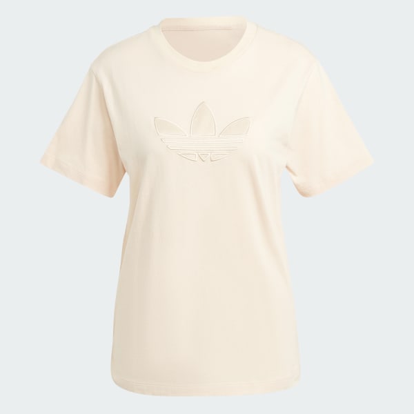 adidas Monogram Trefoil Tee Pink adidas India