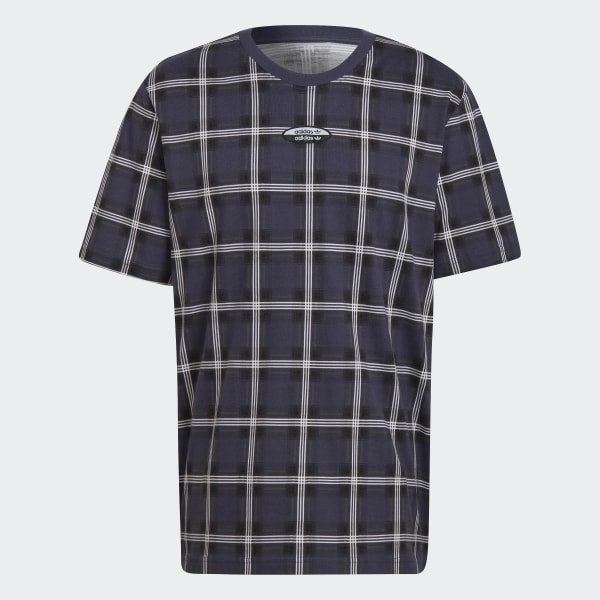 Multicolor T-shirt R.Y.V. Checks DVI60