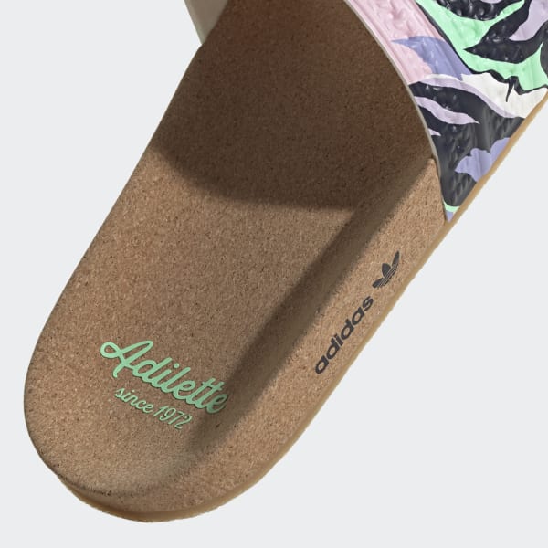 Chanclas adidas hot sale suela corcho