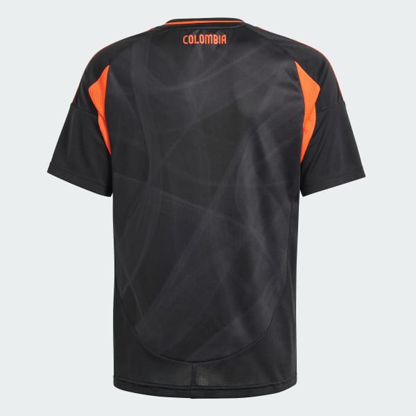 Negro Camiseta Visitante Selección Colombia 24 Kids