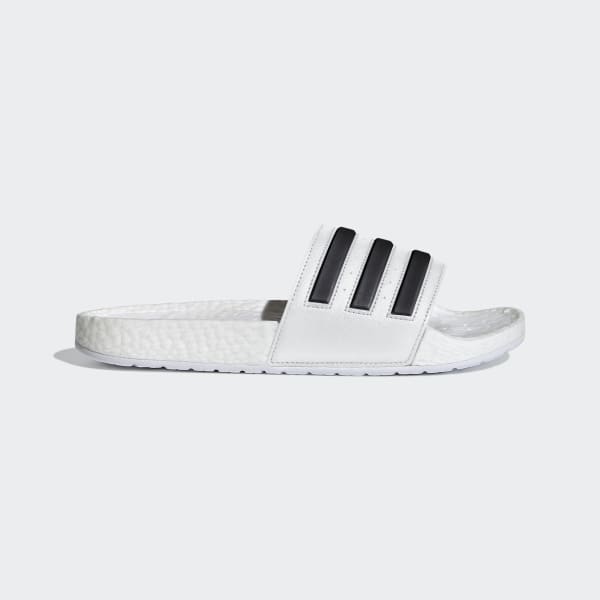 adidas Adilette Boost Slides - White 