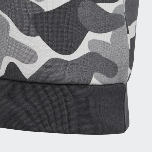 camo trefoil crew sweatshirt