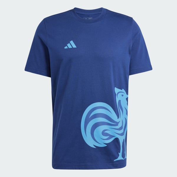 Azul T-shirt da França