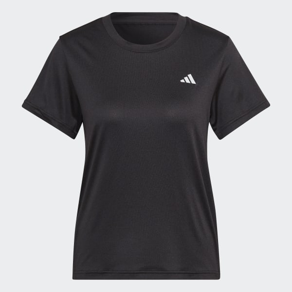 Negro Playera Minimalista AEROREADY Made for Training