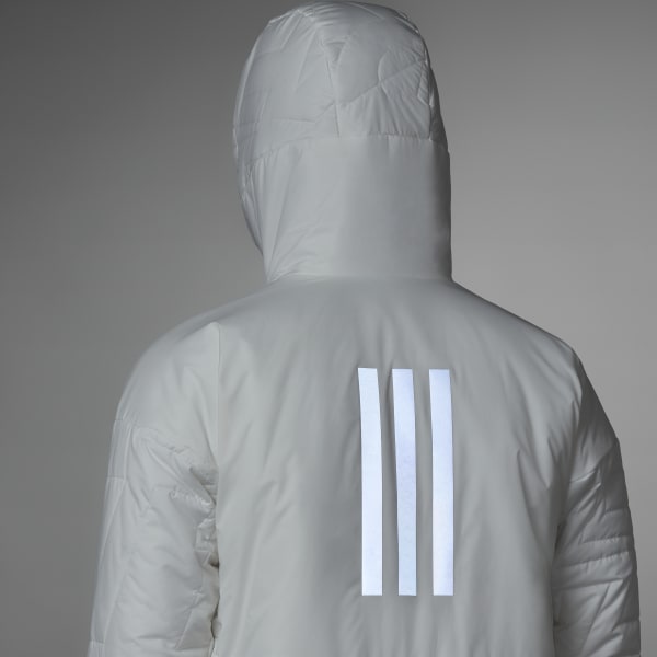 Bialy Terrex MYSHELTER PrimaLoft Hooded Padded Jacket