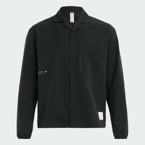 ブラック DAY//Ø ウーブンシャツ